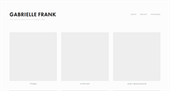 Desktop Screenshot of gabriellefrank.com
